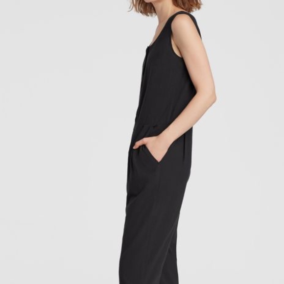 eileen fisher organic cotton jumpsuit